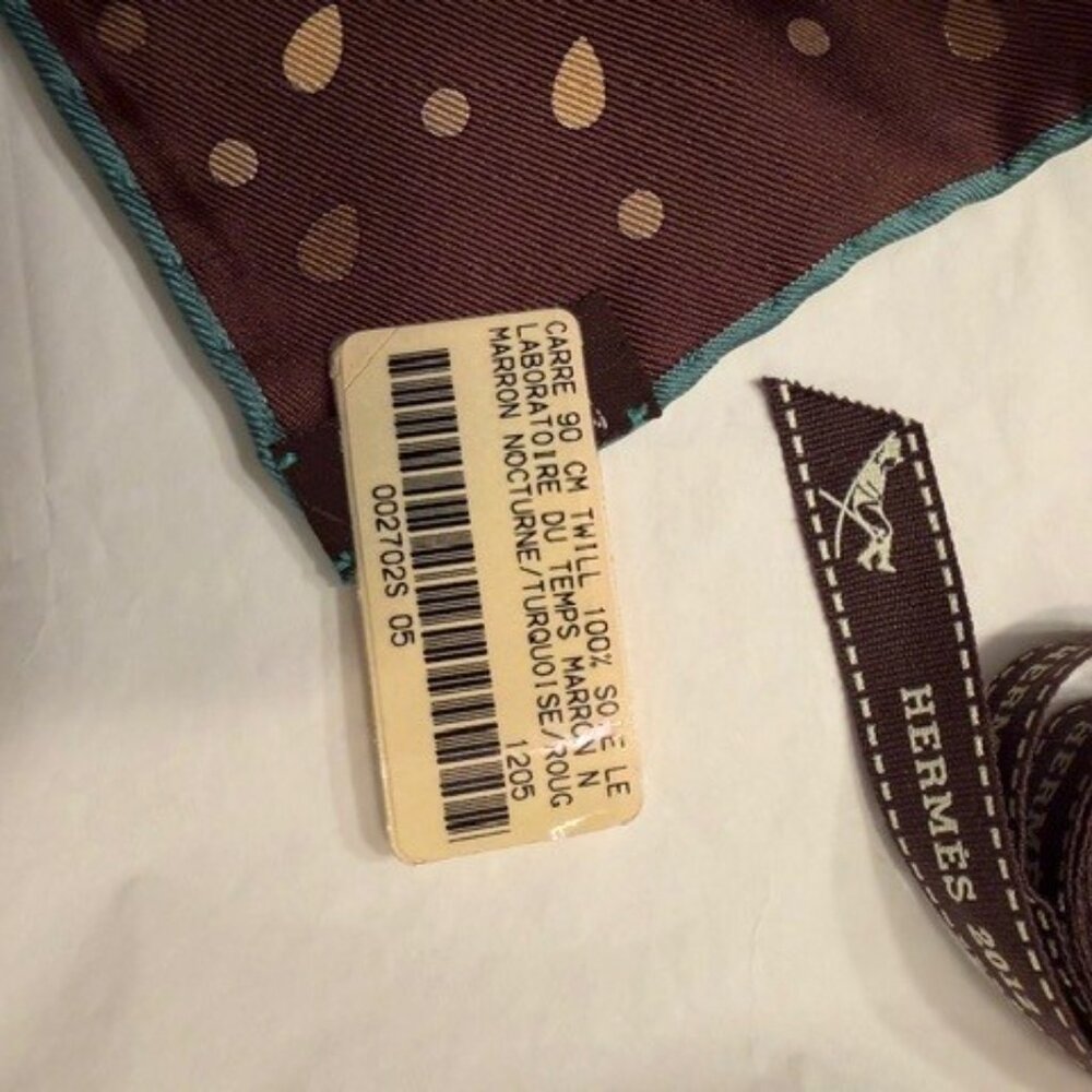 Hermes Carre 90 CM Silk Twill Scarf (In Box - never worn.with tags) - Picture 5 of 5